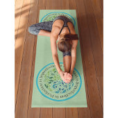 Yin Yang Bleke Green Workout, Pilates en Yogamat