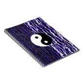 Yin Yang Blue Tranquility Zen Energy Dream Journal Notitieboek (Rechterzijde)