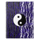 Yin Yang Blue Tranquility Zen Energy Dream Journal Notitieboek (Voorkant)