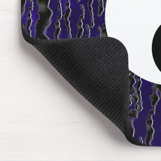 Yin Yang Blue Tranquility Zen Energy Muismat (Hoek)