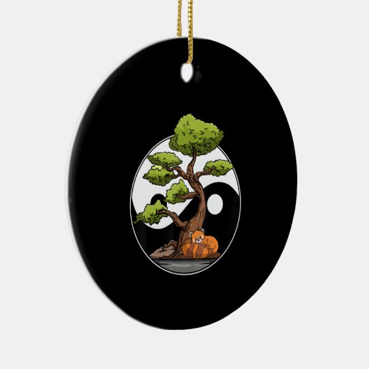 Yin Yang Bonsai Tao Taoïsme Spirituele Zen Meditat Keramisch Ornament (Rechts)