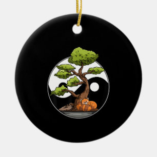 Yin Yang Bonsai Tao Taoïsme Spirituele Zen Meditat Keramisch Ornament