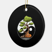 Yin Yang Bonsai Tao Taoïsme Spirituele Zen Meditat Keramisch Ornament (Links)