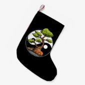 Yin Yang Bonsai Tao Taoïsme Spirituele Zen Meditat Kleine Kerstsok (Voorkant (Hangend))