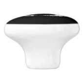 Yin Yang Bonsai Tree Japanse boeddhist Zen Keramische Knop (Zijkant)