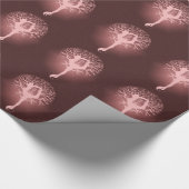 Yin yang, boom van het leven, yoga, harmonie cadeaupapier (Hoek)