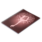 Yin yang, boom van het leven, yoga, harmonie notitieboek (Linkerzijde)