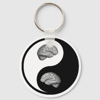 Yin/Yang Brain Sleutelhanger