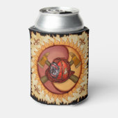 Yin Yang brandweerman koelbox Blikjeskoeler (Blikje Achterkant)