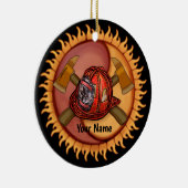 Yin Yang brandweerman ornament (Rechts)