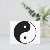 Yin Yang Briefkaart (Staand voorkant)