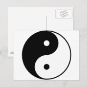 Yin Yang Briefkaart (Voorkant / Achterkant)