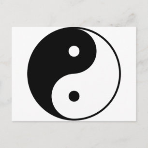 Yin Yang Briefkaart