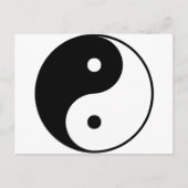 Yin Yang Briefkaart (Voorkant)