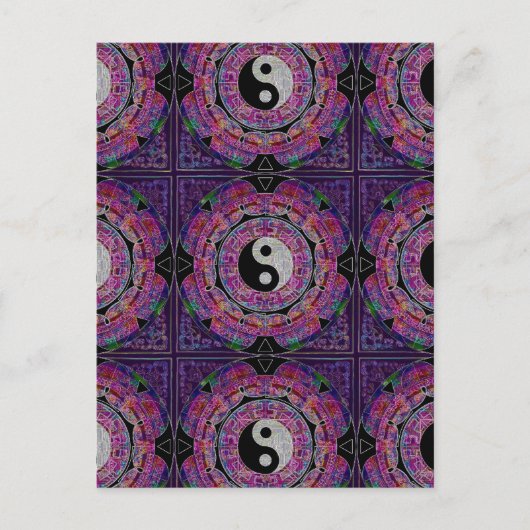 Yin Yang Briefkaart (Voorkant)