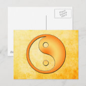 Yin Yang Briefkaart (Voorkant / Achterkant)