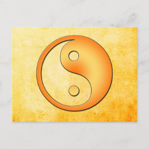 Yin Yang Briefkaart