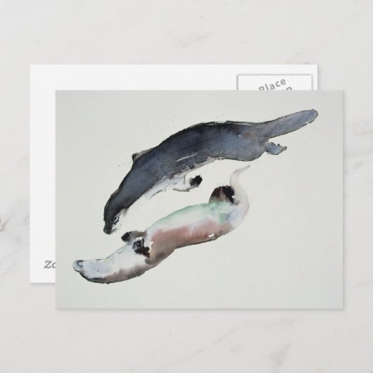 Yin Yang Briefkaart (Voorkant / Achterkant)