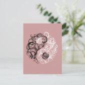 Yin Yang Briefkaart (Staand voorkant)