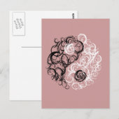 Yin Yang Briefkaart (Voorkant / Achterkant)
