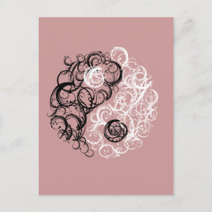 Yin Yang Briefkaart