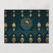 yin yang-briefkaart briefkaart (Voorkant)