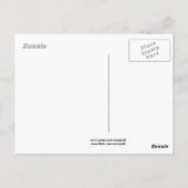 Yin-Yang Briefkaart, Golden Ring en Blauwe mozaïek Briefkaart (Achterkant)