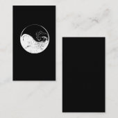 Yin Yang Buddhism Taoism Gift Surfing Beach Wave Visitekaartje (Voorkant / Achterkant)