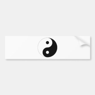 Yin Yang Bumpersticker
