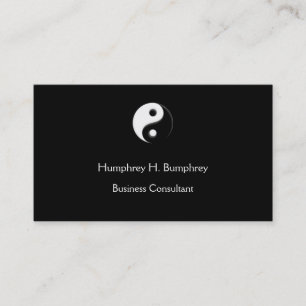 Yin Yang Business Card Template Visitekaartje