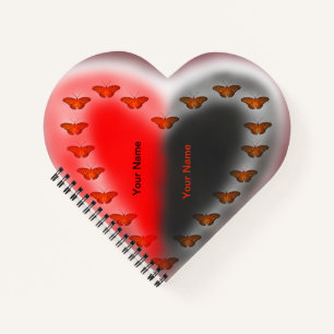 Yin Yang Butterflies Notitieboek