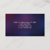 Yin Yang Butterfly - Evenwicht tijdens de vlucht Visitekaartje (Achterkant)