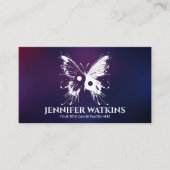 Yin Yang Butterfly - Evenwicht tijdens de vlucht Visitekaartje (Voorkant)