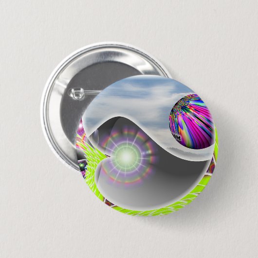 Yin Yang Button (Voorkant /achterkant)