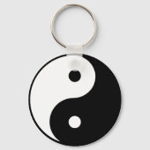 Yin Yang Button Sleutelhanger (Voorkant)