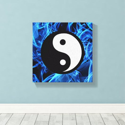 Yin Yang Canvas Afdruk (Insitu (Houten vloer))