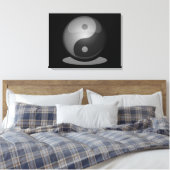 Yin yang canvas afdruk (Insitu (Slaapkamer))