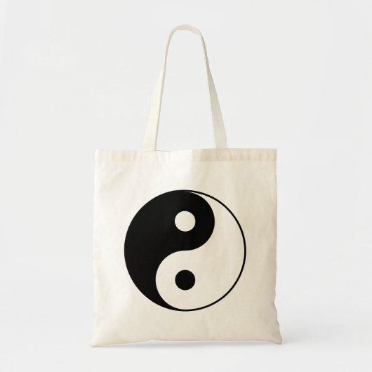 Yin Yang Canvas tas (Voorkant)