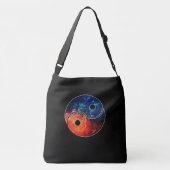 Yin Yang Canvas tas (Achterkant)