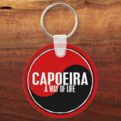 Yin Yang Capoeira 1 Sleutelhanger (Voorkant)
