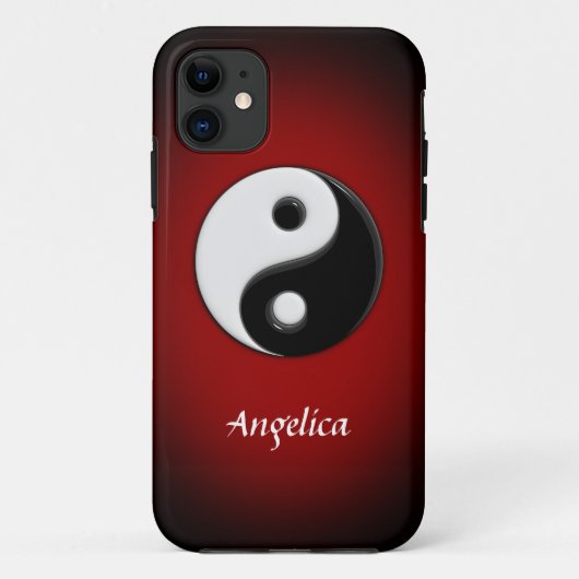 Yin Yang Case-Mate iPhone Case (Achterkant)
