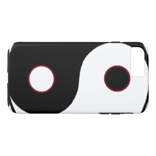 Yin Yang Case-Mate iPhone Case (Achterkant (Horizontaal))