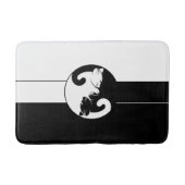 Yin yang cats badmat (Voorkant)
