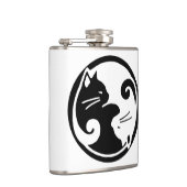 Yin Yang Cats Flask Heupfles (Rechts)