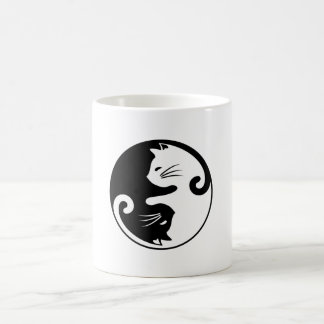 Yin yang cats magische mok