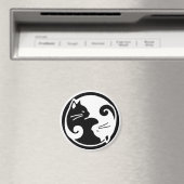 Yin Yang Cats Magneet (Insitu (Vaatwasser))