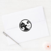 Yin Yang Cats Stickers (Envelop)