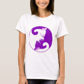 Yin Yang Cats T-shirt (Voorkant)