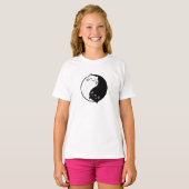 Yin Yang Cats T-shirt (Voorkant volledig)
