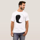 Yin Yang Cats T-shirt (Voorkant volledig)